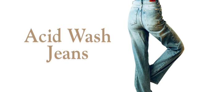 Acid Wash Jeans