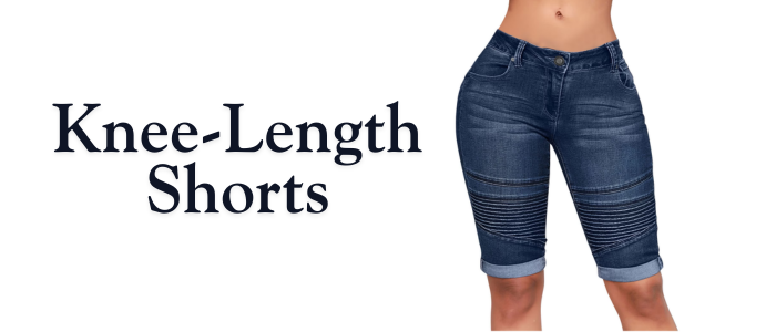 Knee-Length Shorts