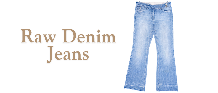 Raw Denim Jeans