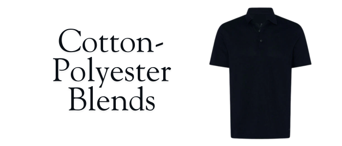 Cotton-Polyester Blends Polos