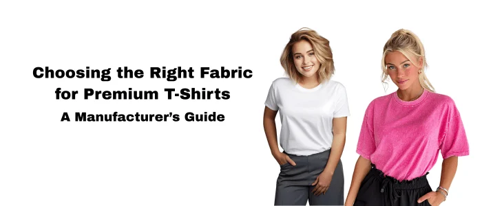 Choosing the Right Fabric for Premium T-Shirts A Manufacturer’s Guide
