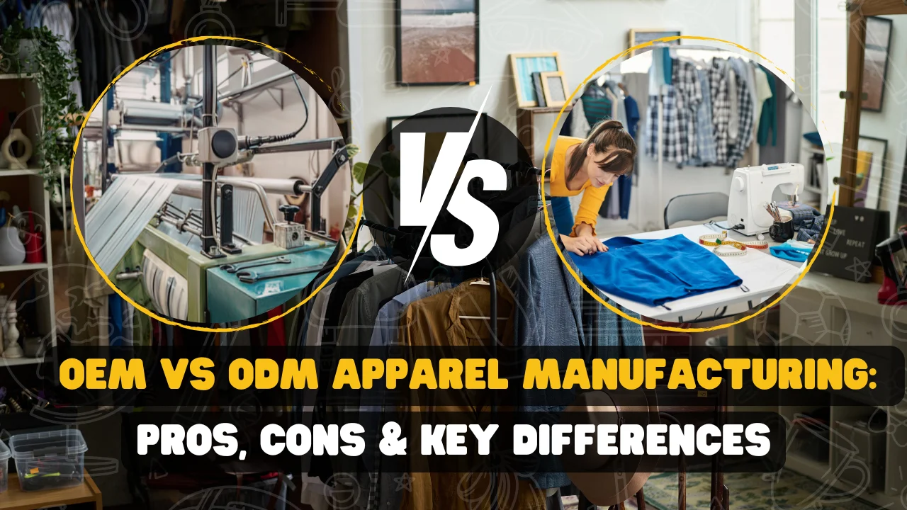 OEM vs ODM Apparel Manufacturing: Pros, Cons & Key Differences