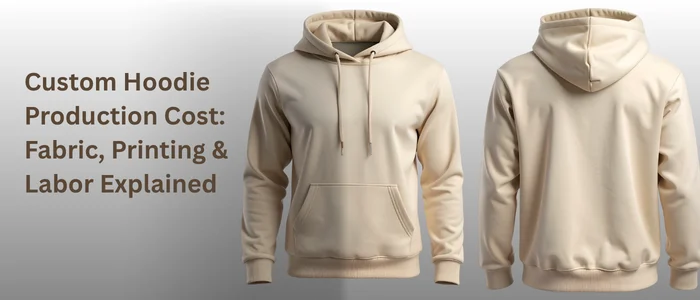 Custom Hoodie Production Cost: Fabric, Printing & Labor Explained