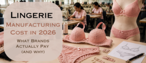 Lingerie Manufacturing Cost in 2026 What Brands Actually Pay (and why)